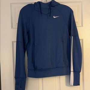 Nike Royal Blue Pullover with White Swoosh